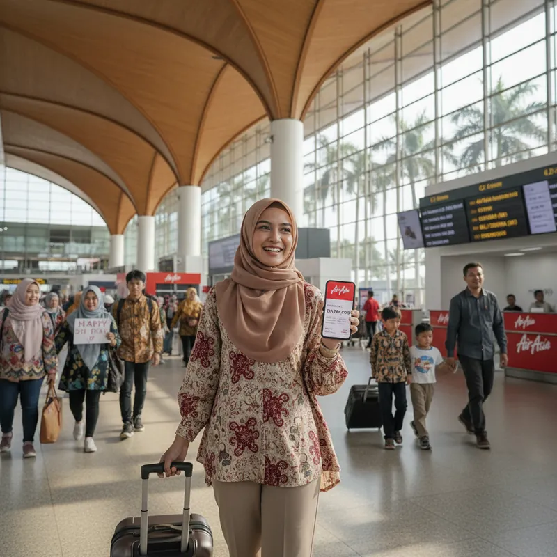 AirAsia Indonesia (QZ) — Rute ex Indonesia, Bagasi Umrah, Layanan