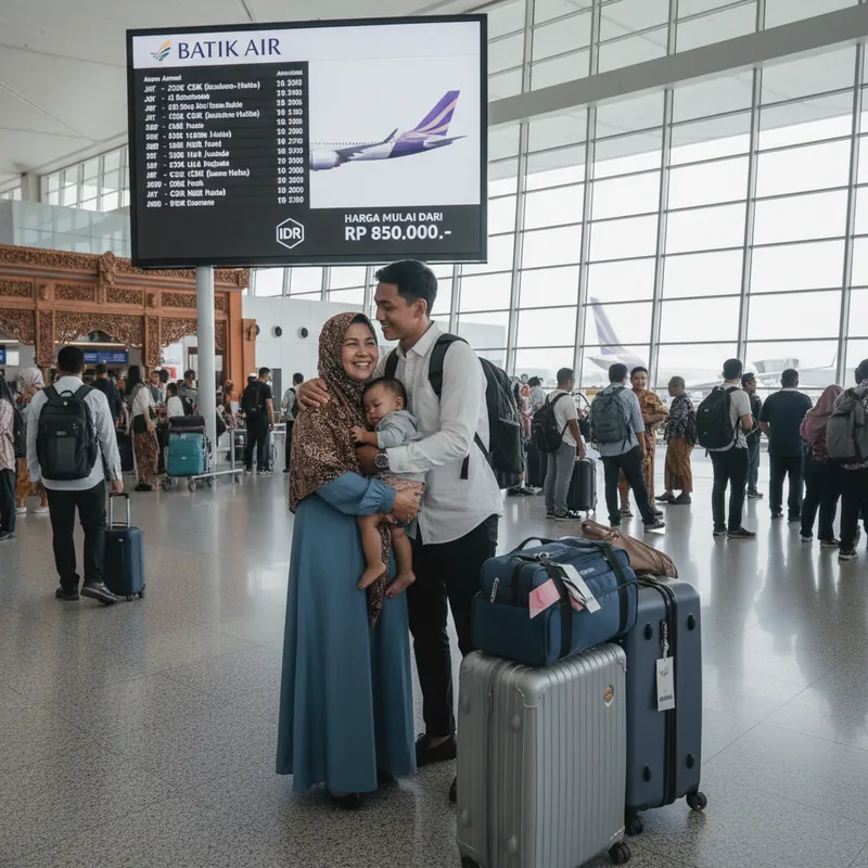 Batik Air (ID) — Rute ex Indonesia, Bagasi Umrah, Layanan