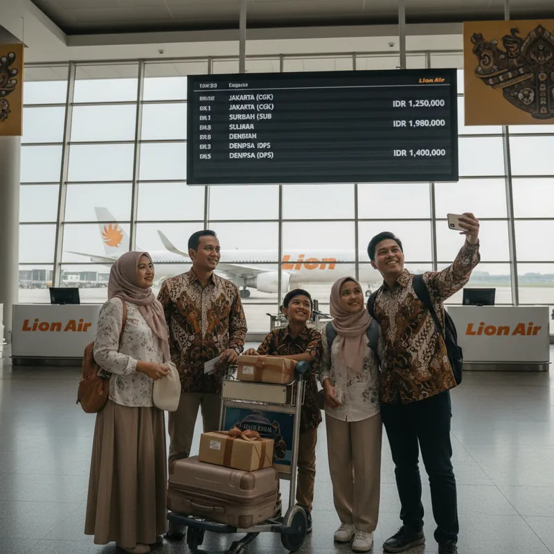 Lion Air (JT) — Rute ex Indonesia, Bagasi Umrah, Layanan