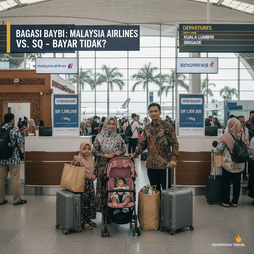 Baby Baggage on Malaysia Airlines vs Singapore Airlines: Pay or Not (Plus Citilink, AirAsia, Scoot, Garuda, Batik Air) 2026