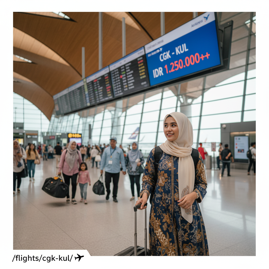 Flight CGK to Kuala Lumpur