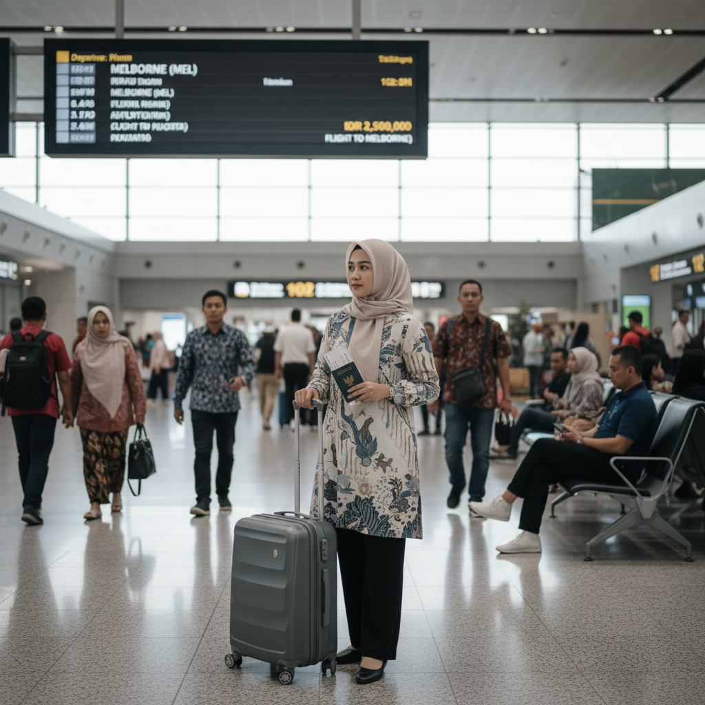 Tiket Pesawat Jakarta (CGK) ke Melbourne (MEL) — Jadwal, Harga IDR | 2026
