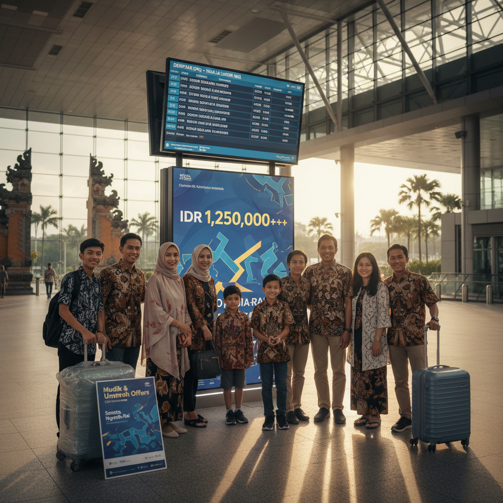 Tiket Pesawat Denpasar ke Kuala Lumpur — Jadwal, Maskapai, Harga IDR | 2026