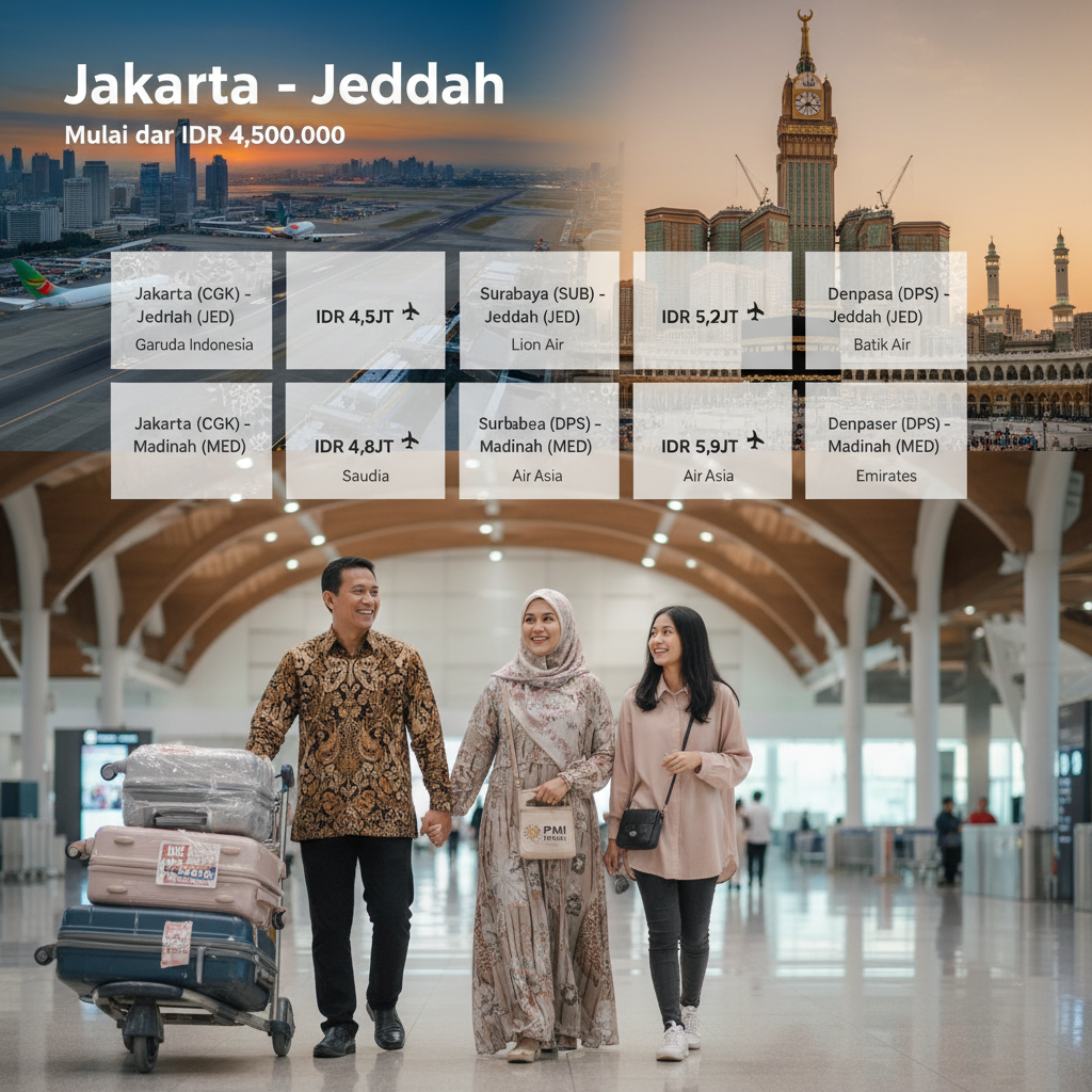 Flight CGK to Jeddah