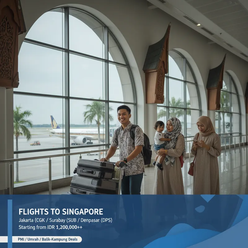 Tiket Pesawat ke Singapore dari Indonesia — Visa, Waktu Terbaik, Rute