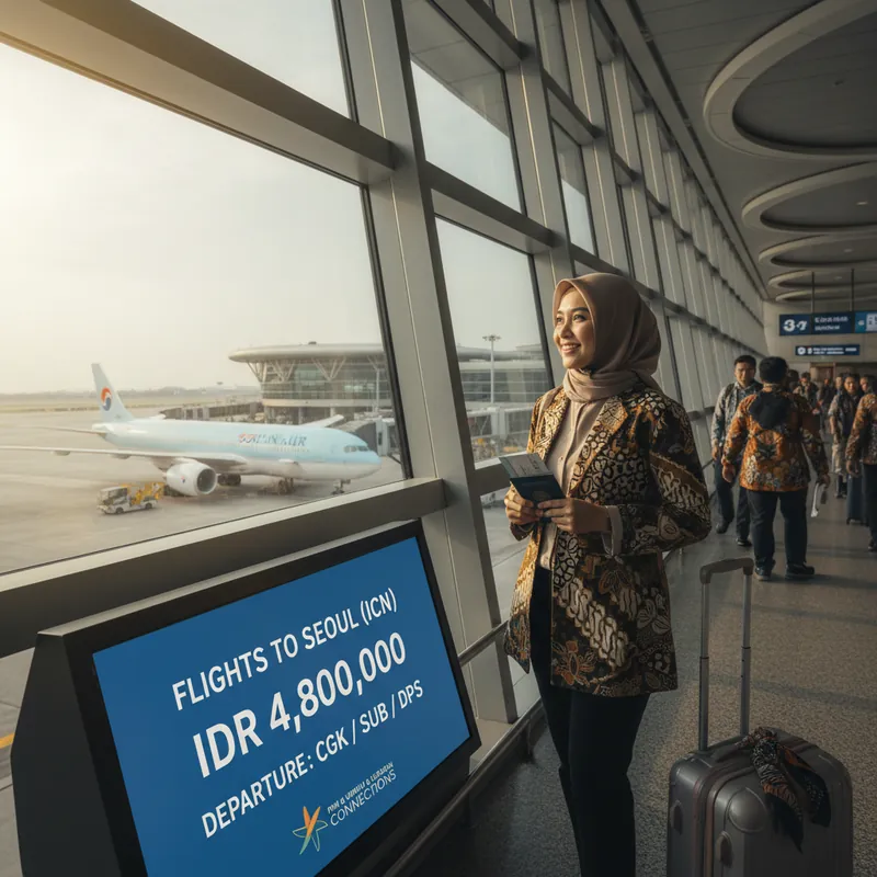 Tiket Pesawat ke South Korea dari Indonesia — Visa, Waktu Terbaik