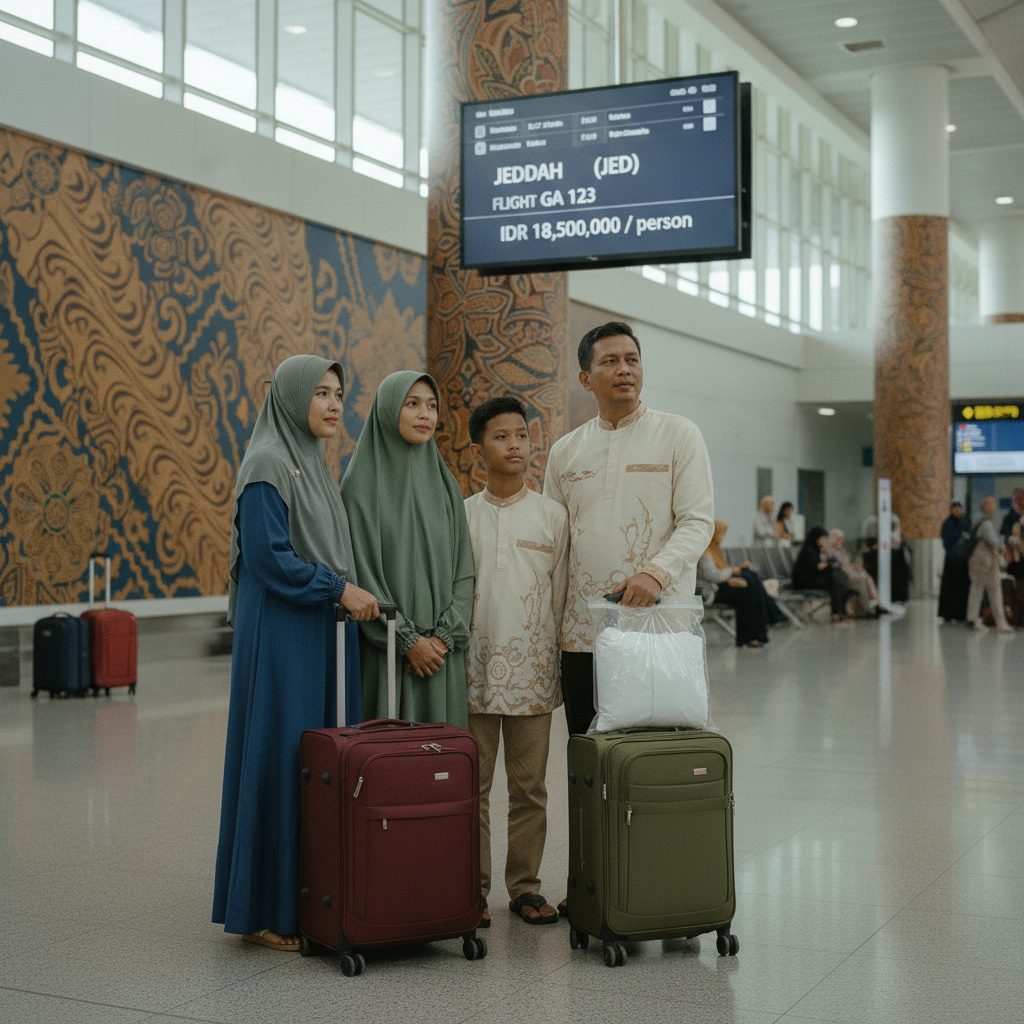 Tiket Pesawat Makassar (UPG) ke Jeddah (JED) — Jadwal, Harga IDR | 2026