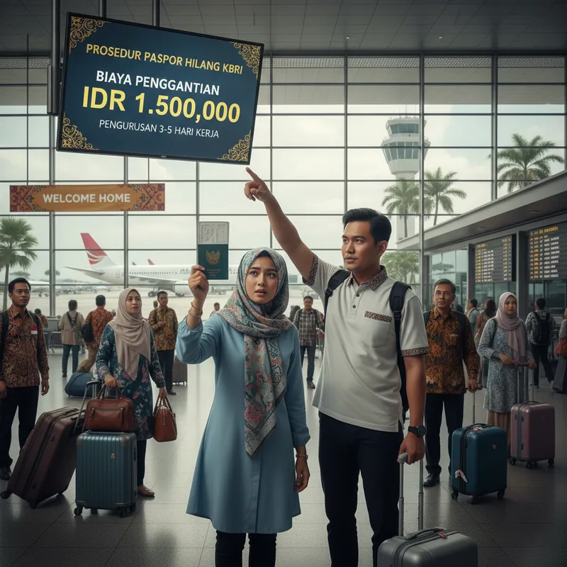 Paspor PMI Hilang di Luar Negeri: Prosedur KBRI/KJRI/KDEI, SPLP