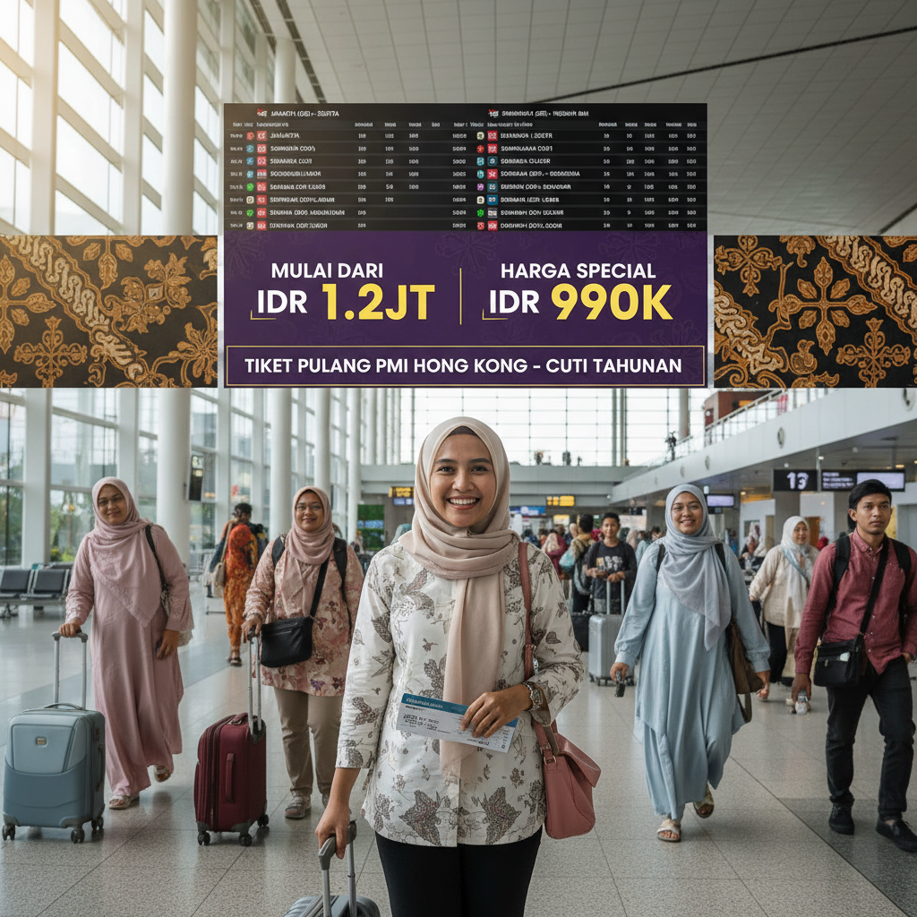 Return Tickets for Indonesian Migrant Workers in Hong Kong: Annual Leave, Employer-Paid or Not, Cathay vs Garuda 2026